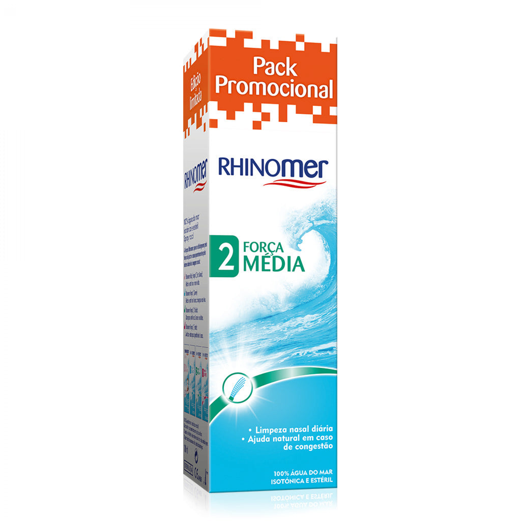 Rhinomer Spray Nasal Força 2 (Média) - 180 ml