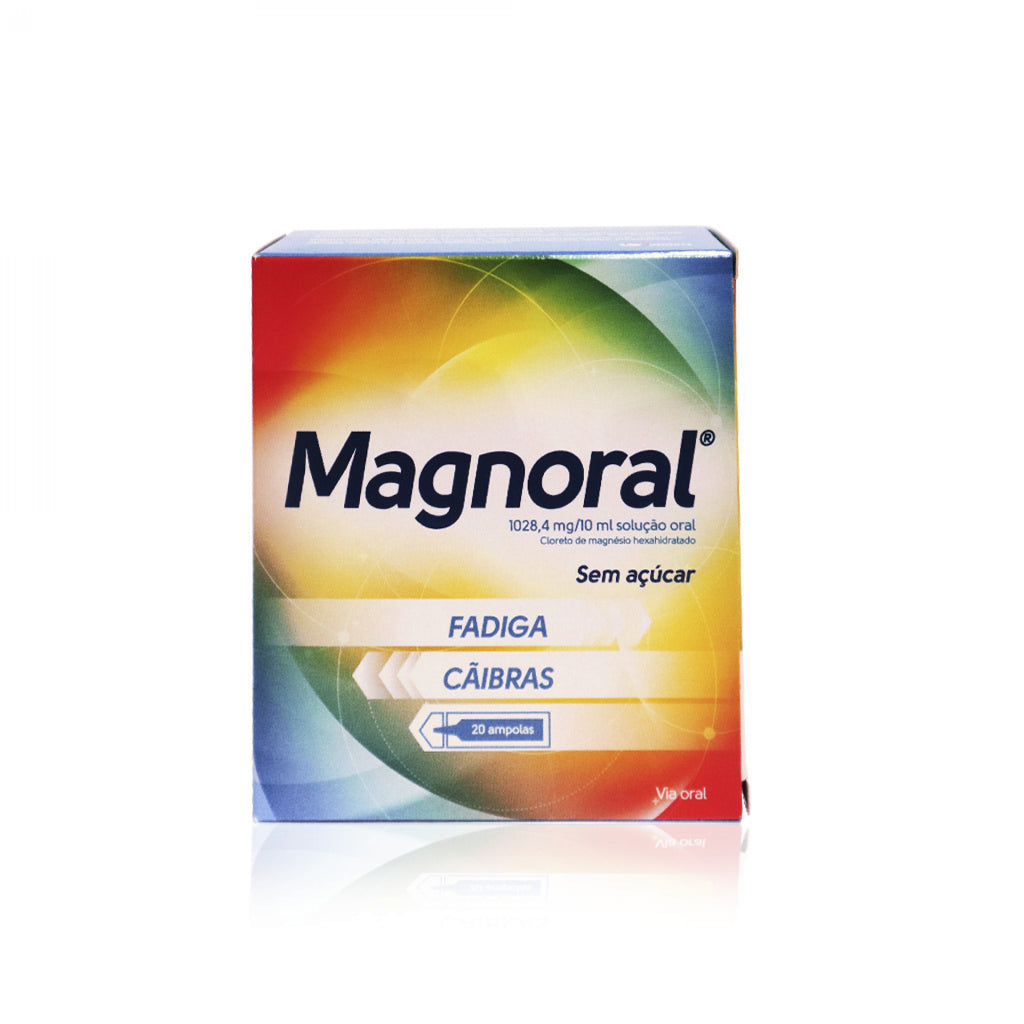 Magnoral 1028,4 mg - 20 ampolas de 10 ml