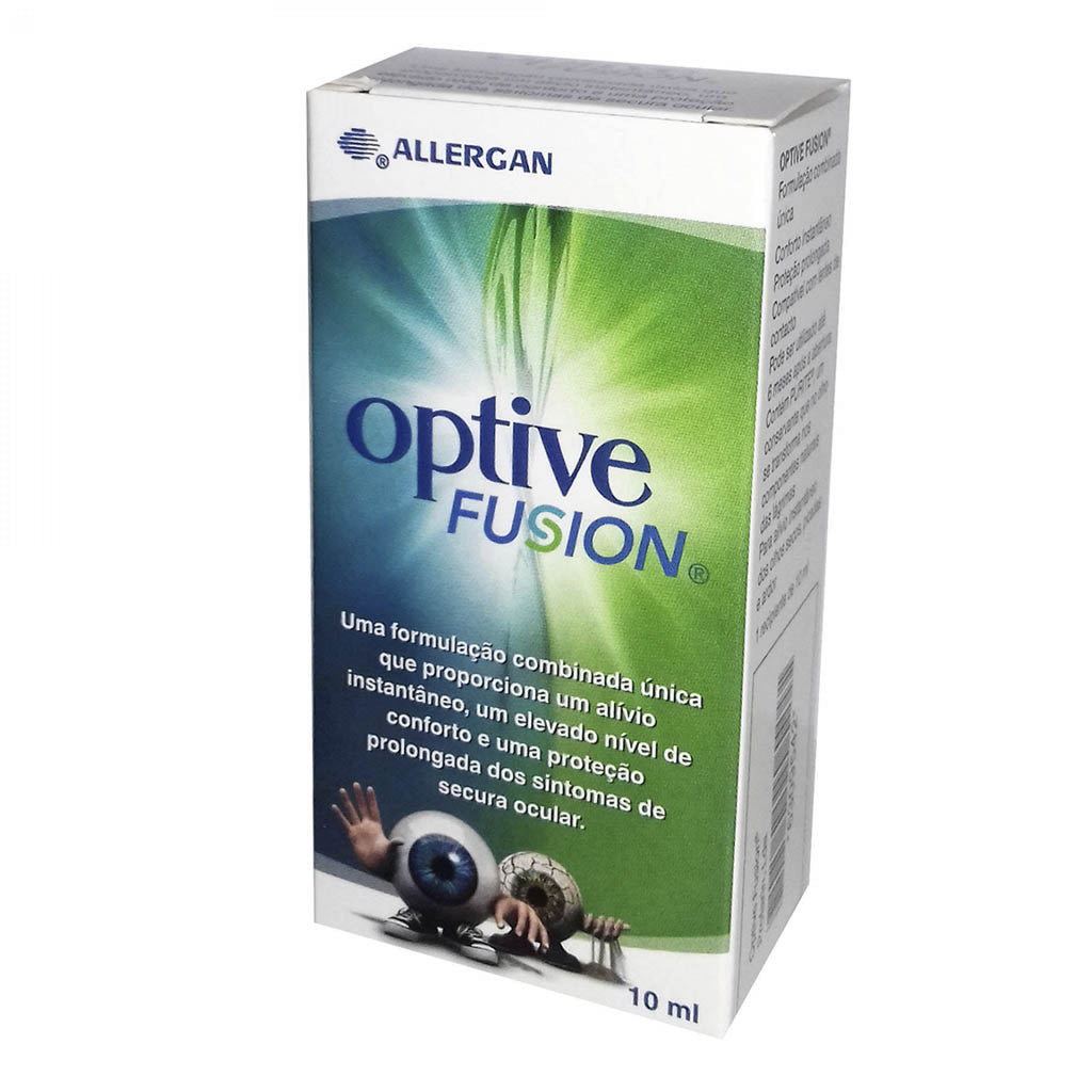 Optive Fusion Solução Oftálmica lubrificante - 10 ml