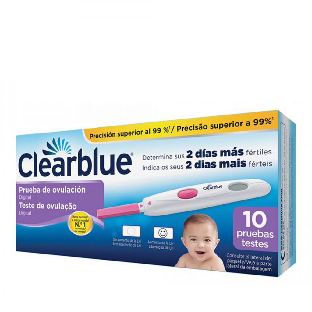 Clearblue Teste Ovulação - 10 unidades