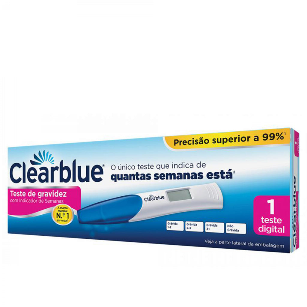 Clearblue Teste de Gravidez com Indicador de semanas - 1 unidade