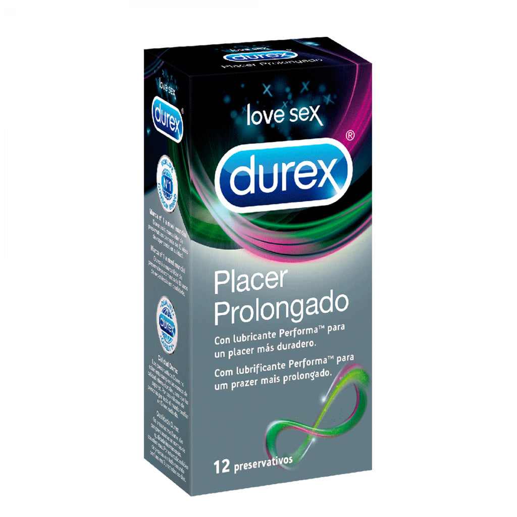 Durex Placer Prolongando - 12 preservativos