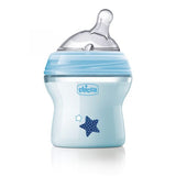 Chicco NaturalFeeling Silicone Bottle 0M+ 150ml Blue