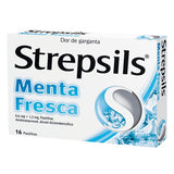 Strepsils Pst Menta Fresca 1.2mg+0.6mg 16