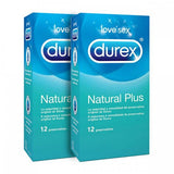 Durex Natural Plus Condom 2 x 12 Unit(s) with 2nd Pack Offer