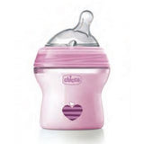 Chicco NaturalFeeling Silicone Bottle 2M+ 250ml Pink