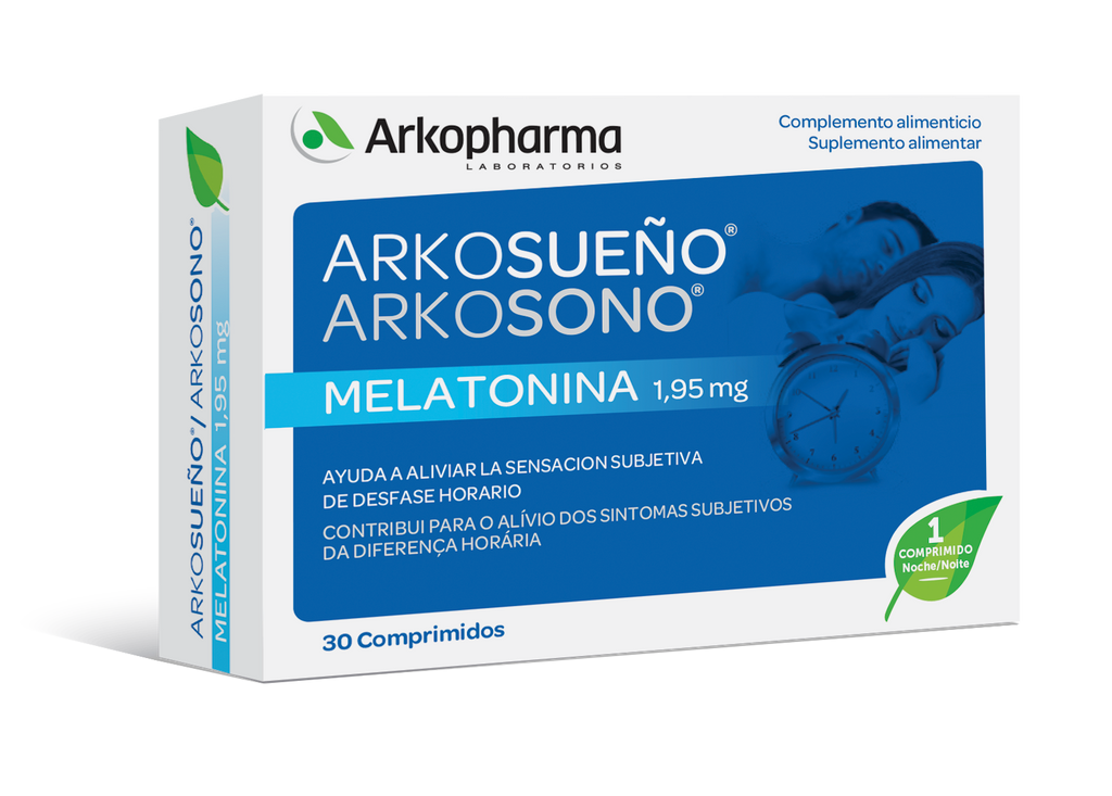 Arkorelax Melatonina 1,95mg 30 Comprimidos