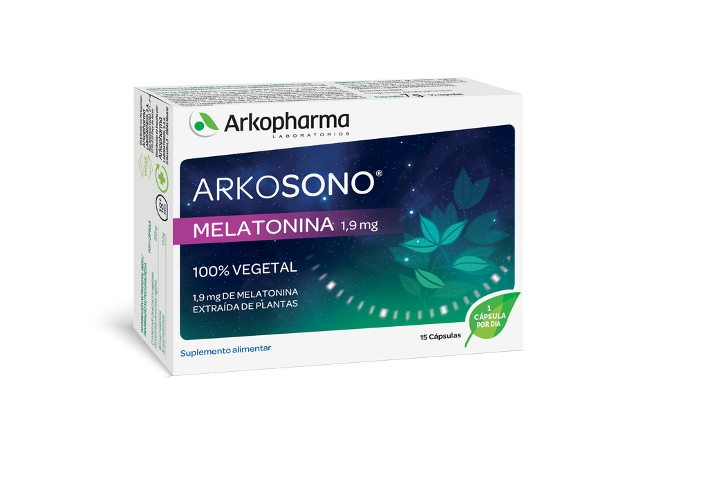 Arkosono Melatonina 1.9mg 15 Cápsulas