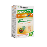 Arkovital Vitamina D3 + C Vegan 20 Comprimidos Efervescentes