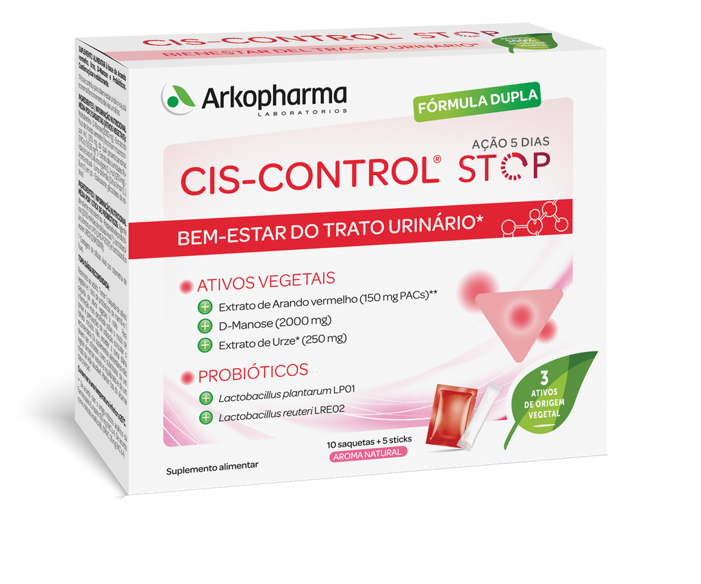 Arkopharma Cis-Control Stop 15 Saquetas