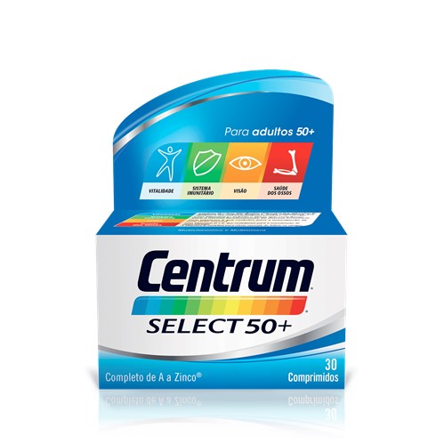 Centrum Select 50+ 30 Comprimidos