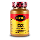 FDC Vitamin D3 100 tablets 