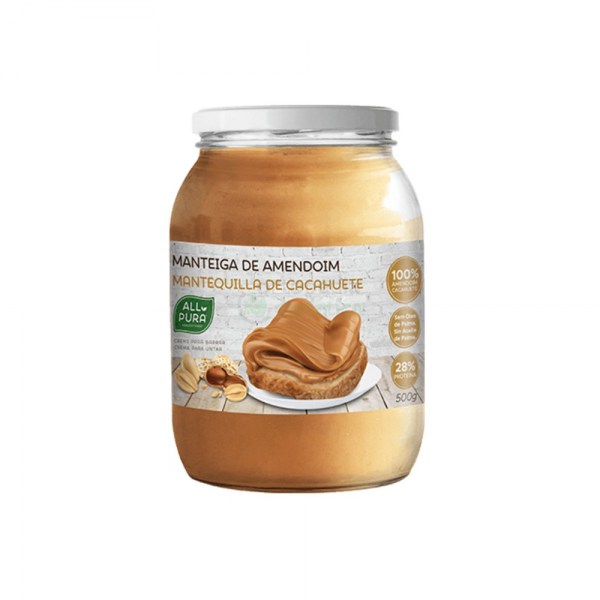 Manteiga de Amendoim 500g Allpura