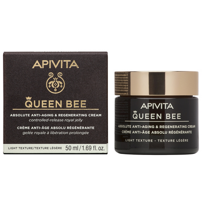 Apivita Queen Bee Creme Antienvelhecimento Textura Ligeira 50ml
