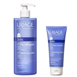 Uriage Bebé 1ère Água Limpeza 1L + 1ère Creme Lavante 200ml