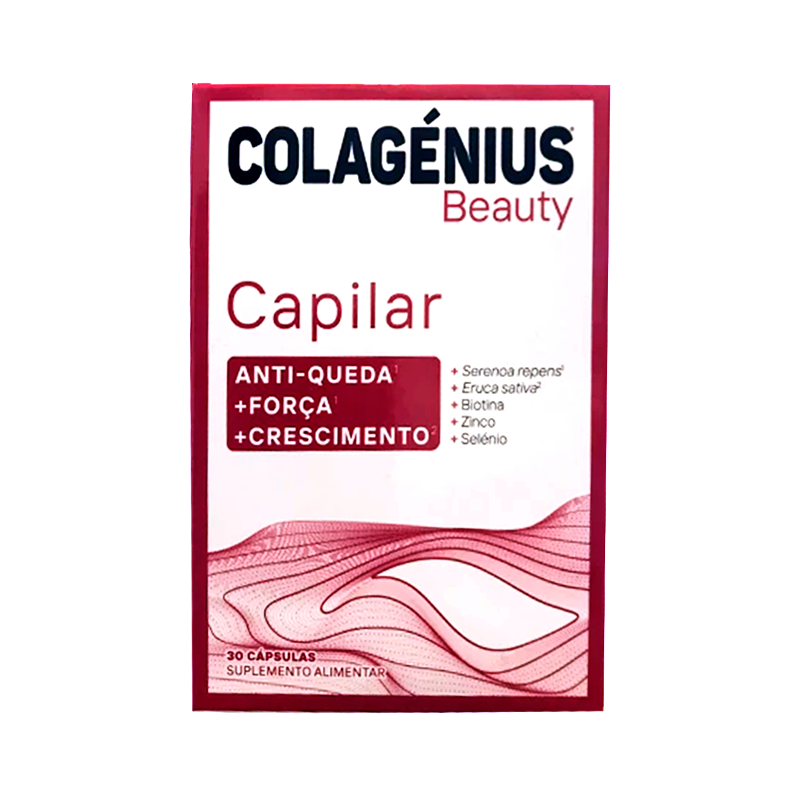 Colagénius Beauty Capilar 30 cápsulas