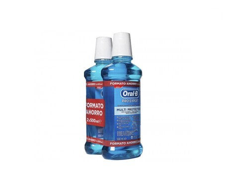 Oral-B Pro-Expert Duo Elixir Proteção profissional 2 x 500 ml Formato poupança